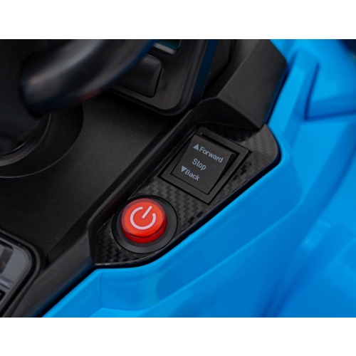 Quad na akumulator dla dzieci Can Am Outlander ATV z pilotem Niebieski DK-CA005.2.4GHZ